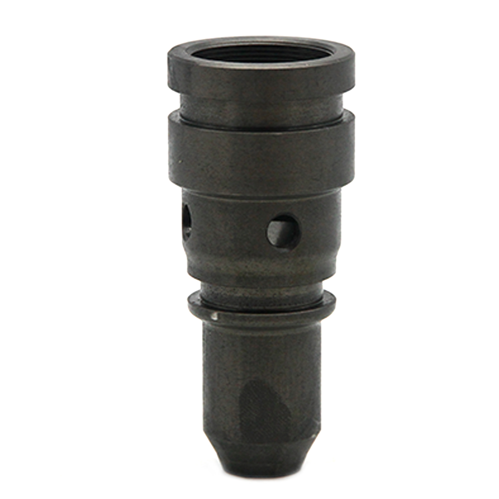 Close-up view of the C7/C9 injector nozzle tight cap