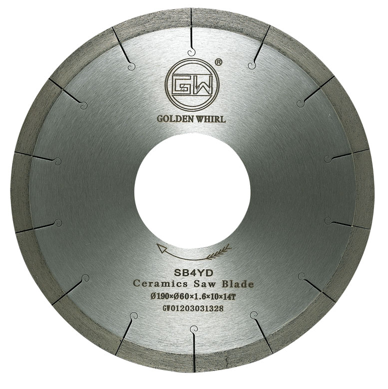 190mm Welded Ceramic Saw Blade