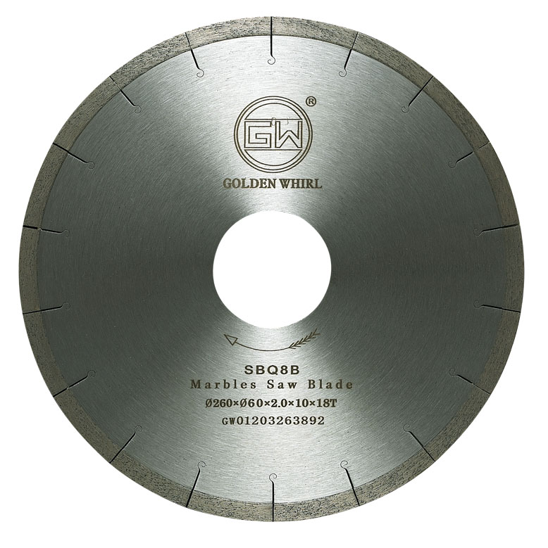 260mm Welded Diamond Saw Blade for Marble
