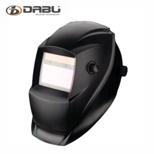 Welding helmet with adjustable controls