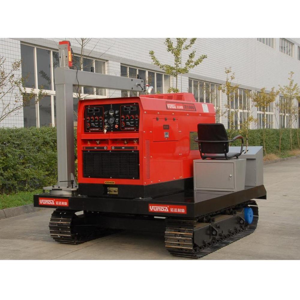 Track-Mounted Mobile Welding Workstation