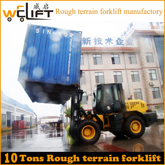 Welift 10t Rough Terrain Forklift Manufactory - Image 2