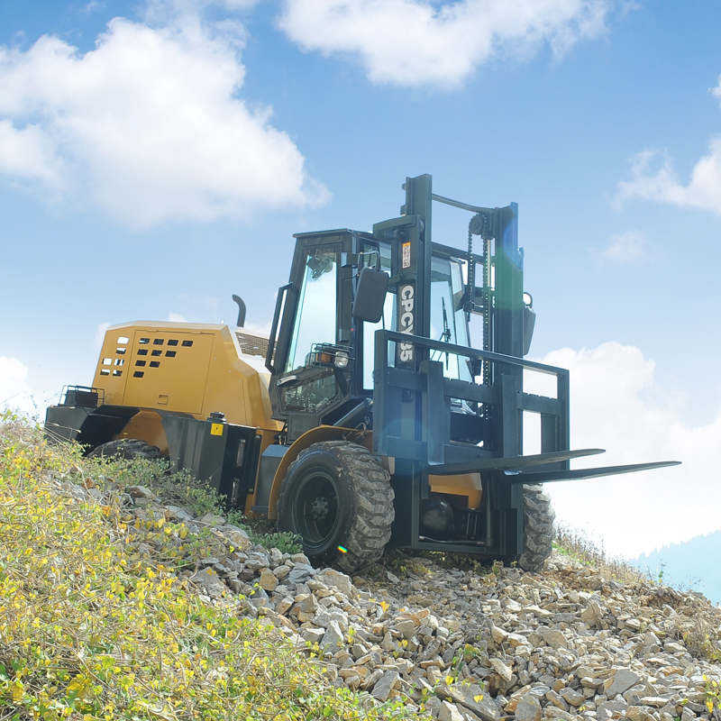 Welift 3.5t 4WD Rough Terrain Forklift Manufactory - Image 3