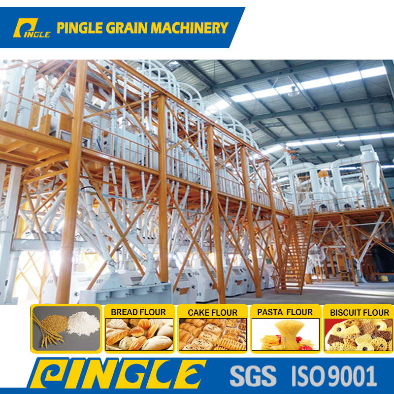 Automated Wheat Flour Production Line