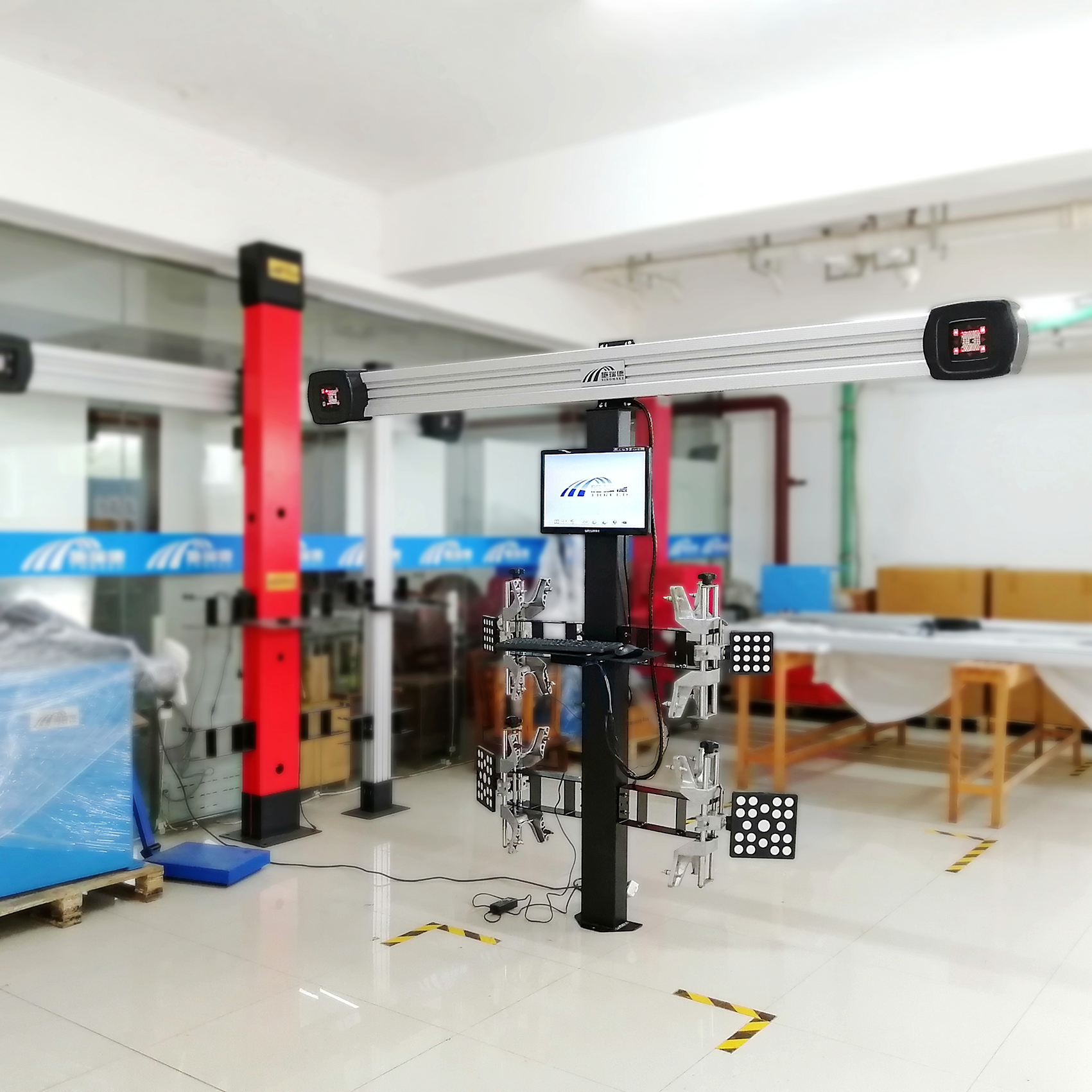 Automotive Wheel Alignment Diagnostic Machine