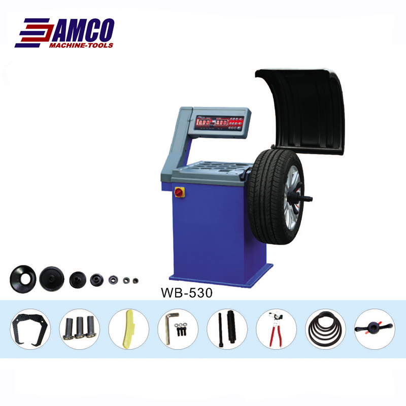 Automotive Wheel Balancer with Digital Display
