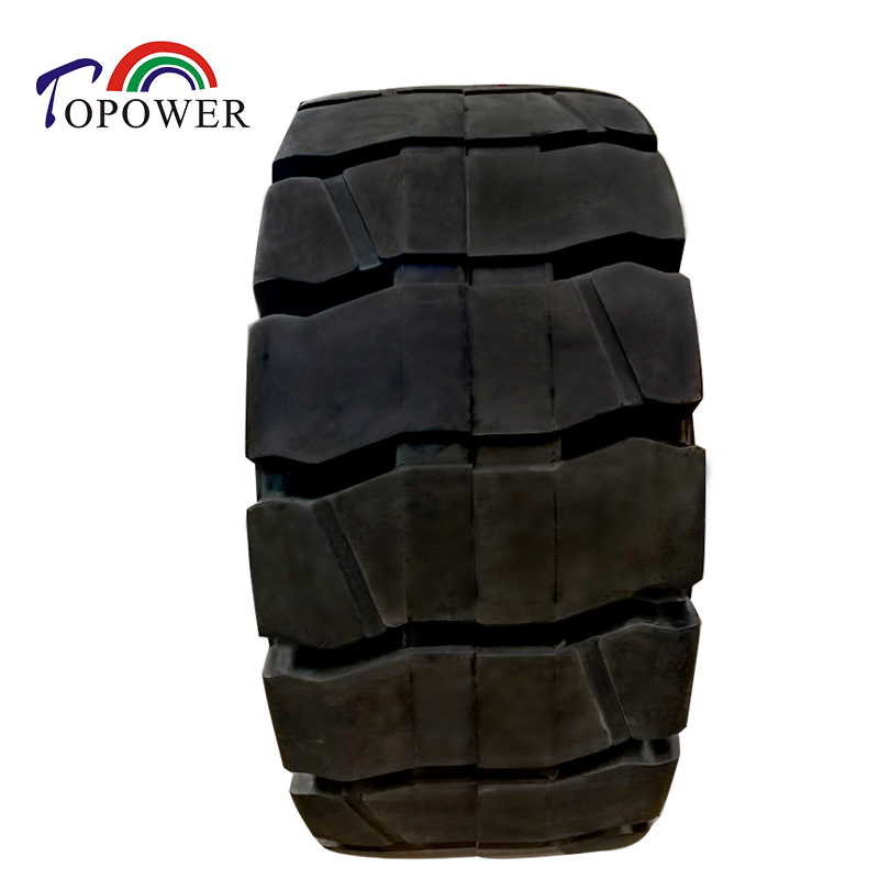 wheel loader solid rubber tire crane solid tire 17.5-25 23.5-25 26.5-25 - Image 2