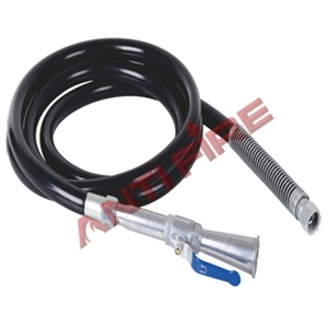 Wheeled Fire Extinguisher Hose and Horn