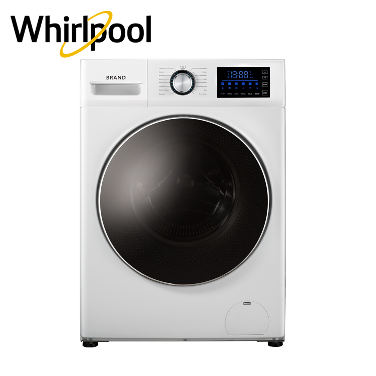 whirlpool household fully automatic front loading drum washing machine and dryer combo - Image 2