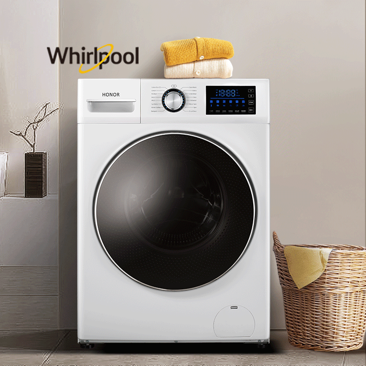 Front Loading Washing Machine and Dryer Combo