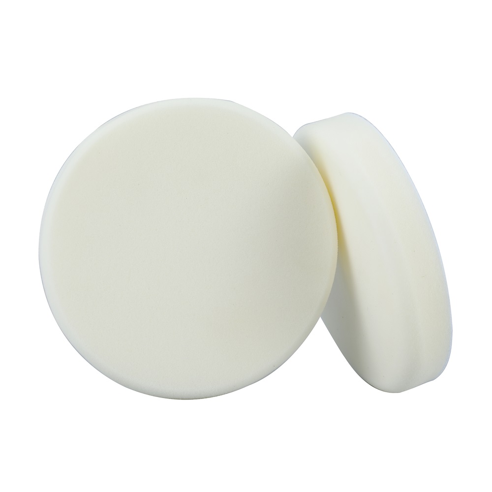white flat foam polshing pad - Image 2