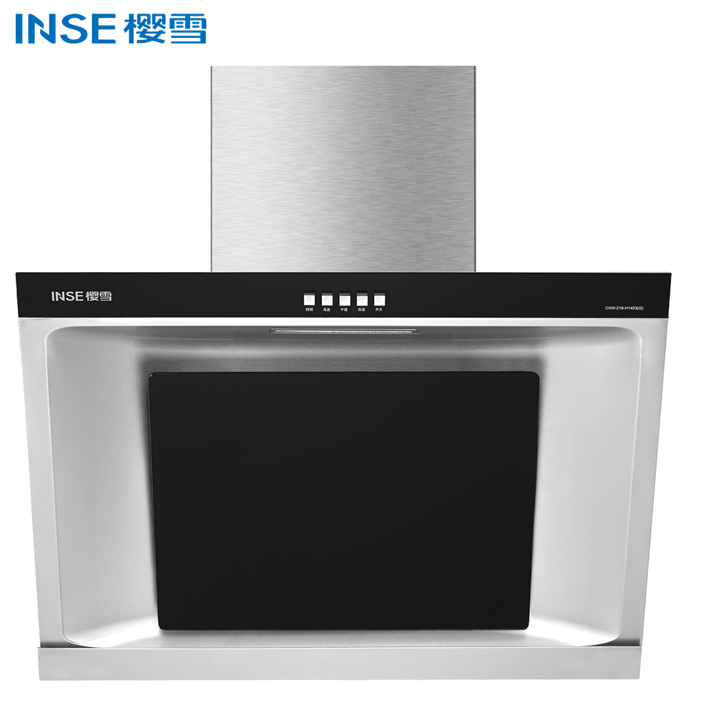 White slim range cooker hood kitchen range hood CXW-218-H1403(G) - Image 2