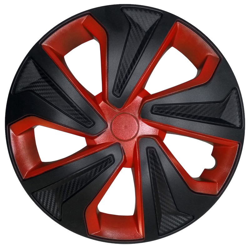 Wholesale carbon fiber 13"14" 15" PP/ABS Car Wheel Center Hubcaps Decorative Cover rims - Image 2