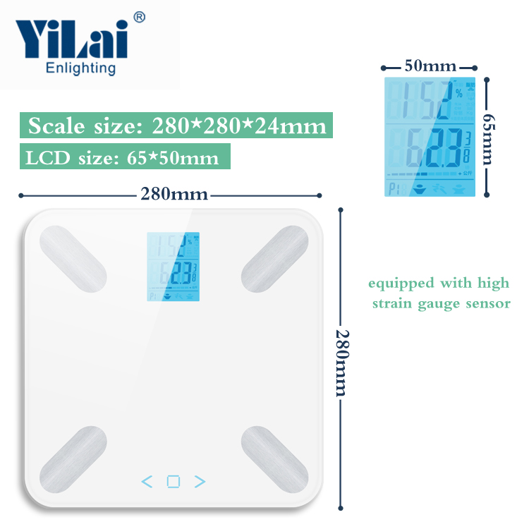 Digital Body Fat Scale with BMI and KCAL Function