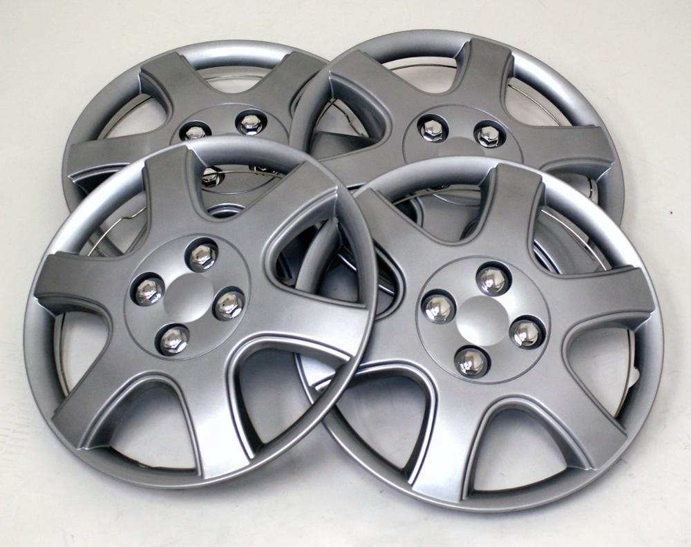 Set of four 15-inch silver wheel covers