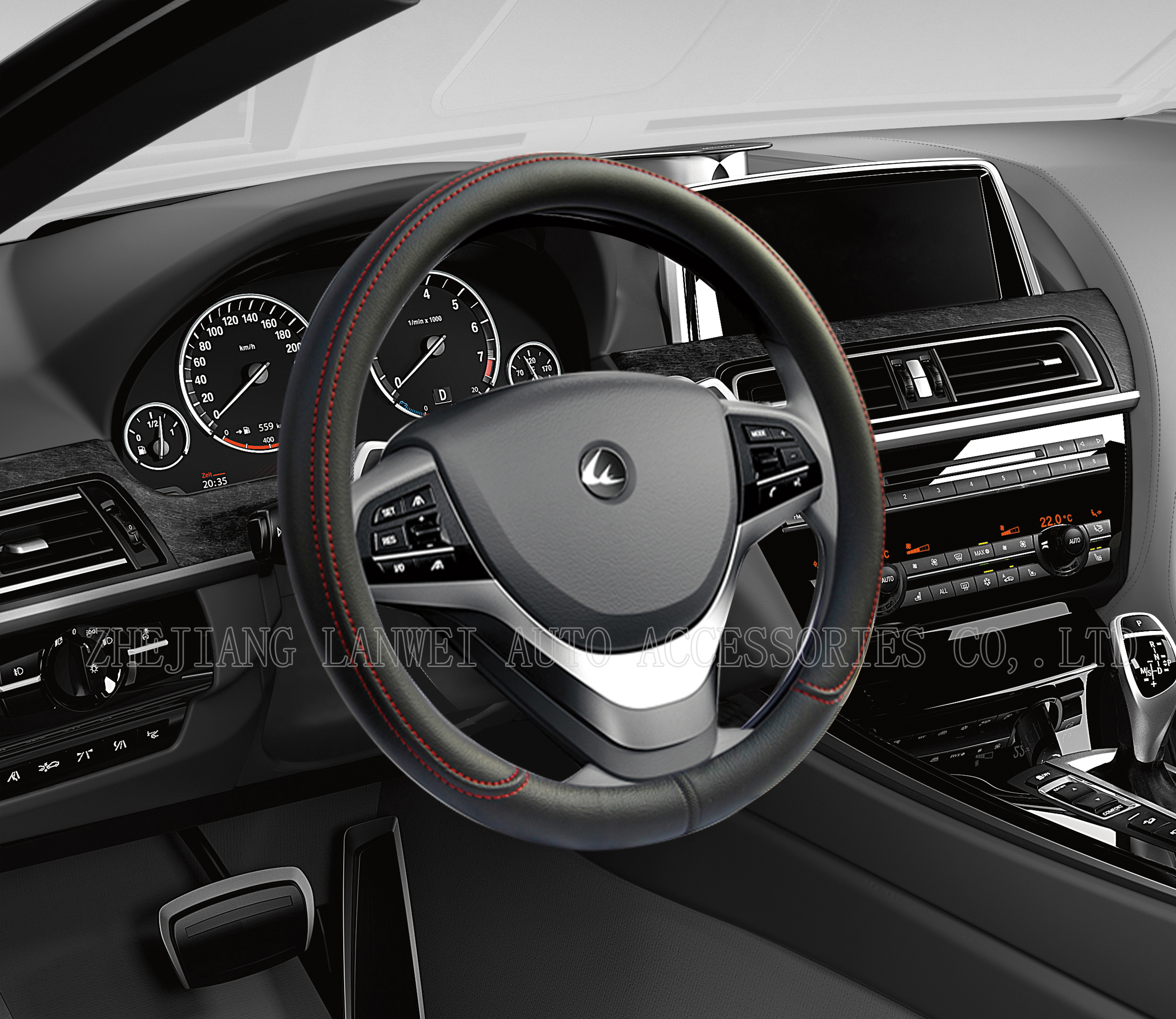 Wholesale PVC material car steering wheel cover - Image 2