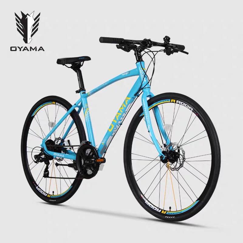 Wholesale Road bike 21 speed Men's Hybrid Bike 700C disc brake Oyama Bicicletas - Image 2