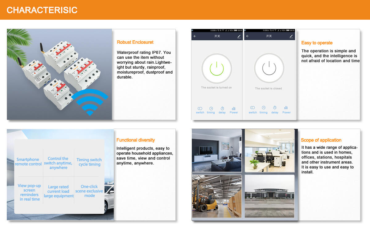 Infographic showing durability and use cases