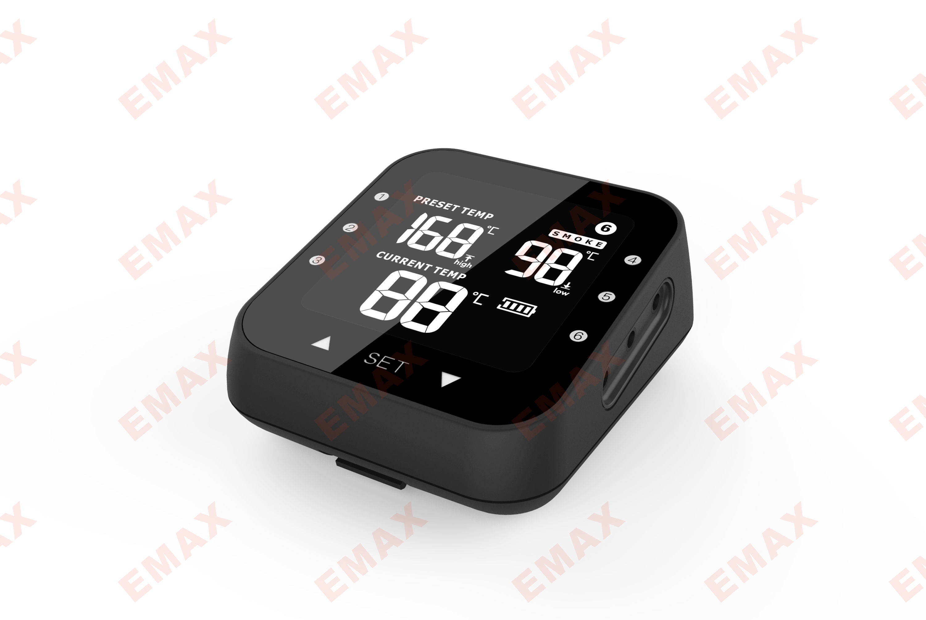 Wireless Digital Meat Thermometer with Six Probes