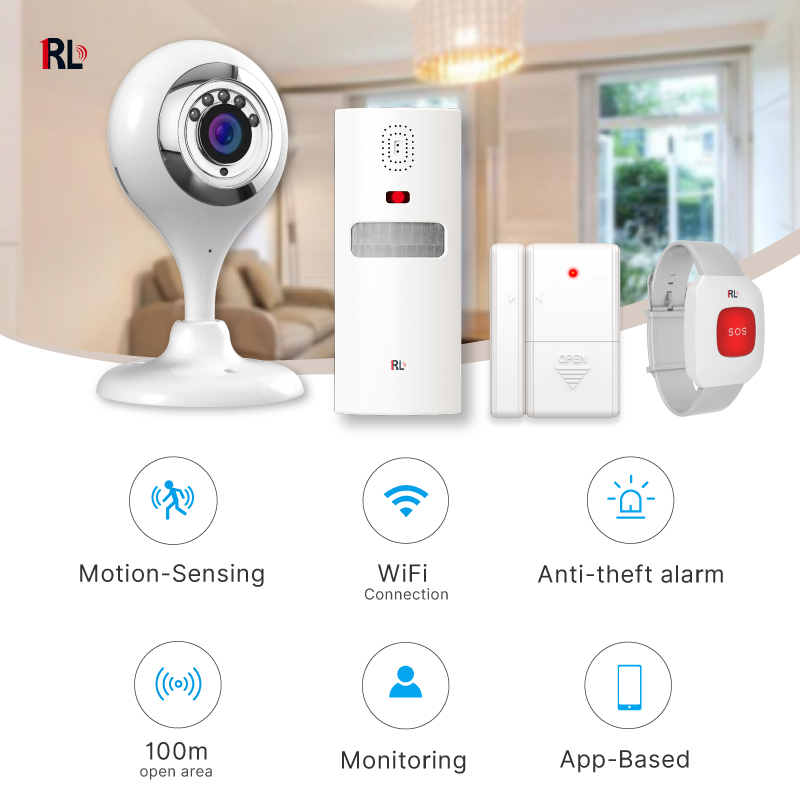 WIFI IP Camera WIth Alarm System - Image 2