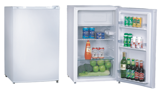 Compact Refrigerator with Adjustable Shelves