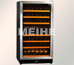Freestanding Wine Refrigerator with Wooden Shelves