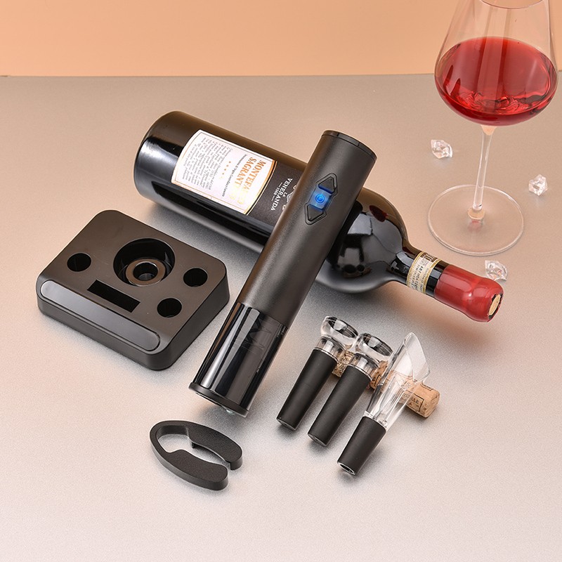 Electric Wine Opener Set with Accessories