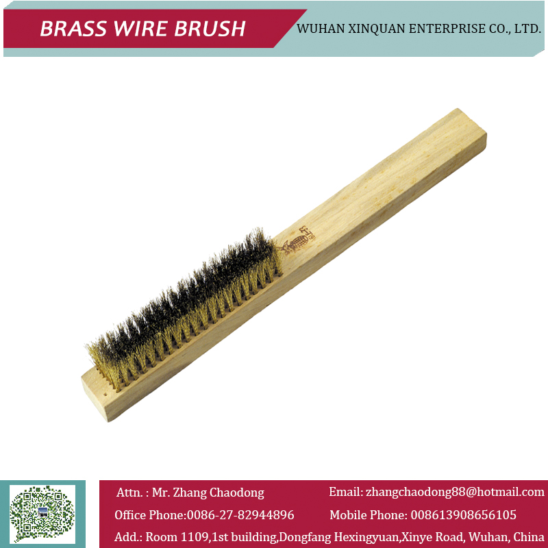 Wire Brush with Wood Handle - Image 2