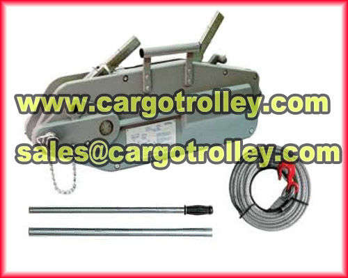 wire rope pulling hoist instruction and details - Image 3