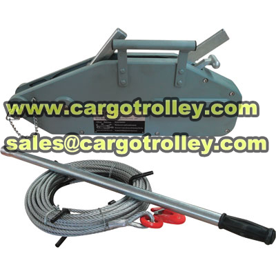 wire rope pulling machines price list and instructions - Image 3