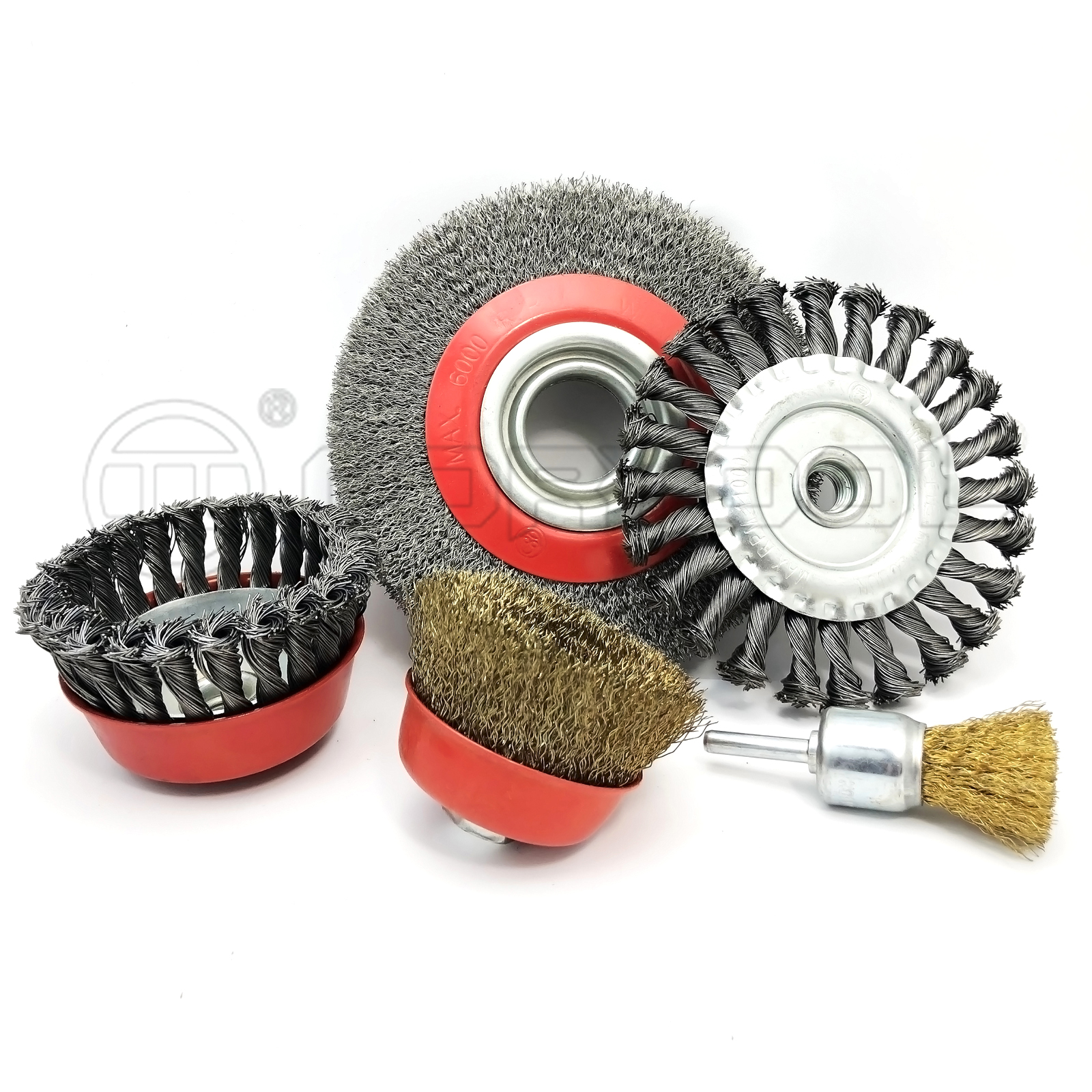 Industrial Wire Wheel Brush Set