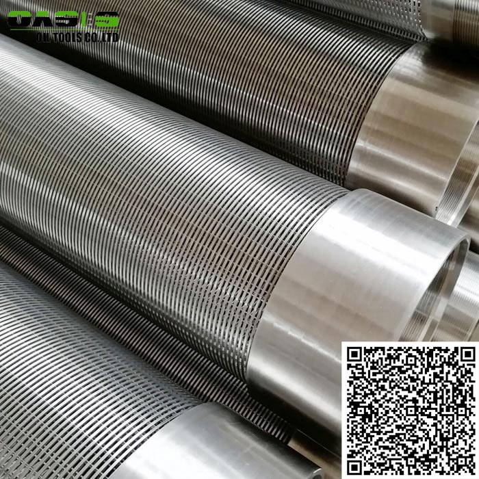 Wire wrapped continuous slot Johnson screens rod base well screens China manufacturer - Image 3