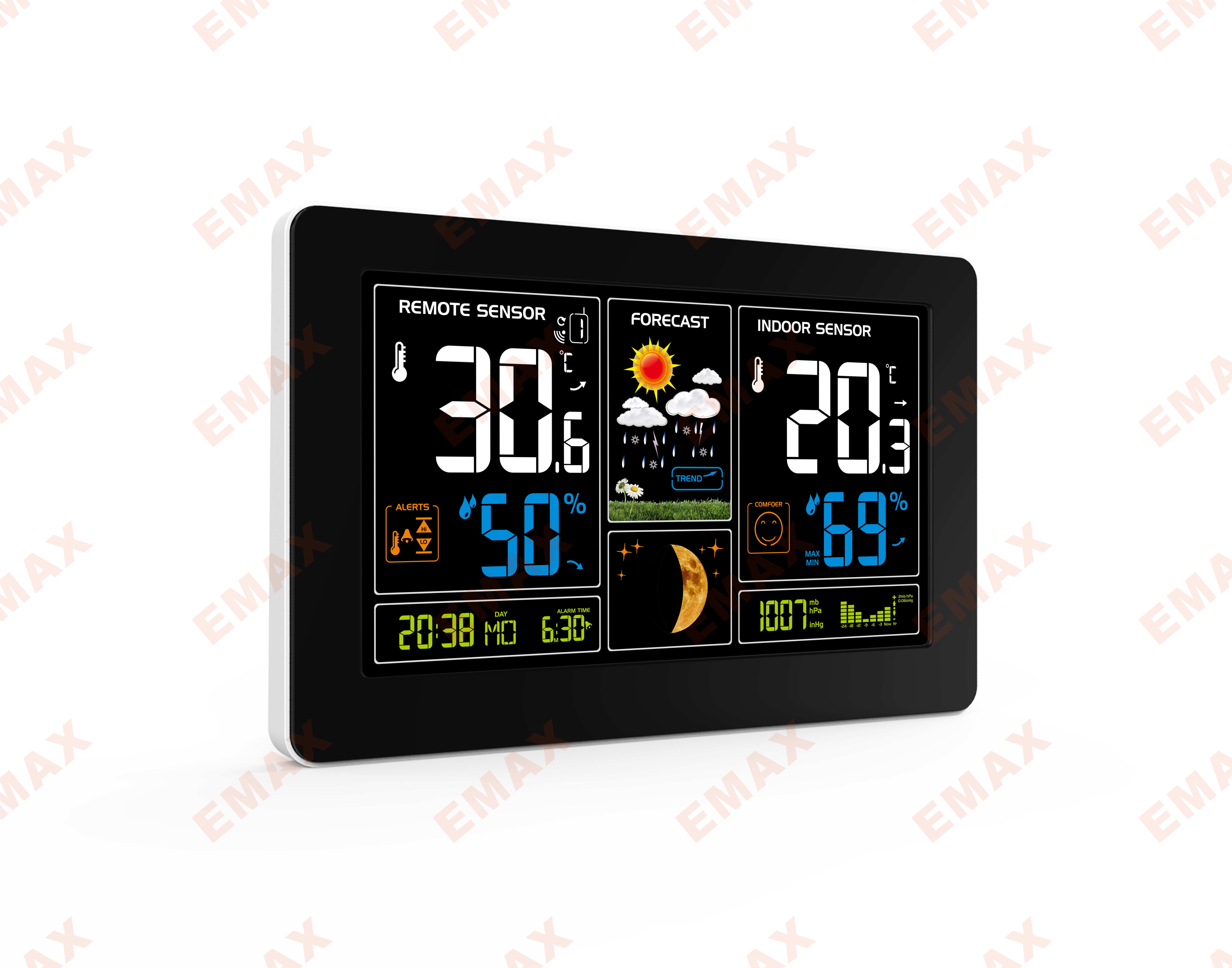 Wireless Atomic Weather Station with USB Charging