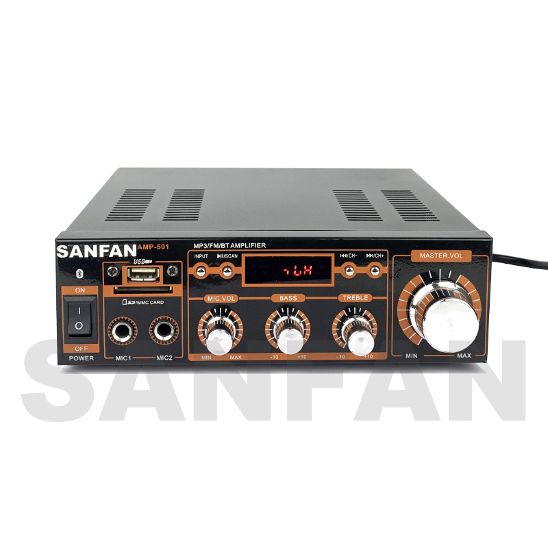 wireless Bluetooth Audio Amplifier FM USB SD - Image 2