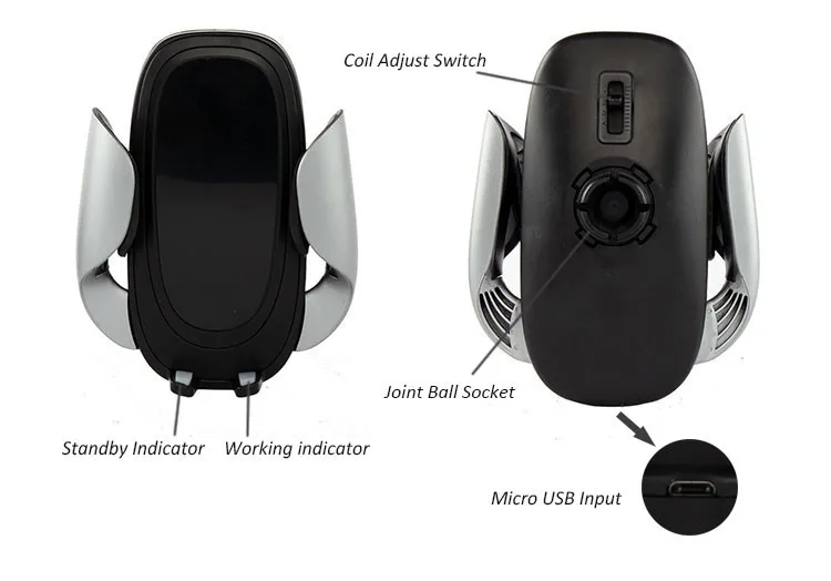 Detailed features including coil adjust and ball socket