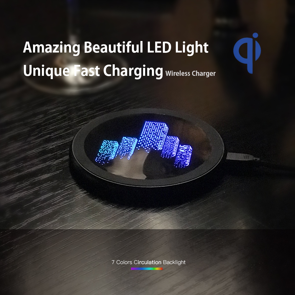 LED Light Wireless Charger