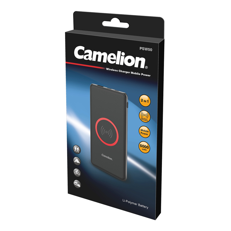 Wireless Charging Power Bank 5000mAh