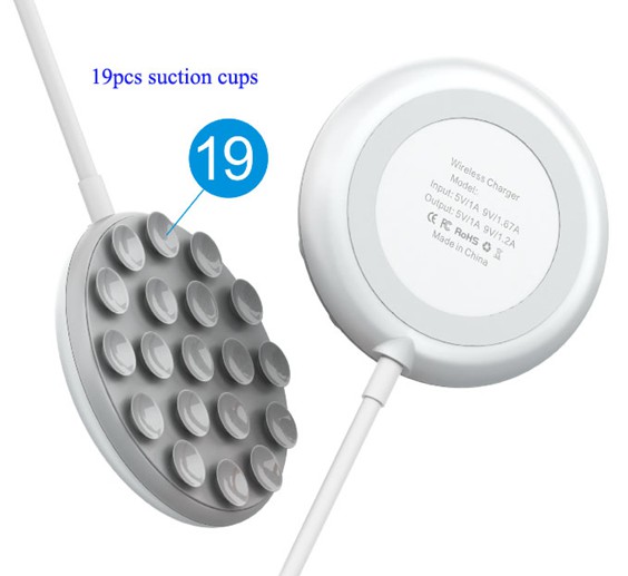 Wireless Charger with Suctions - Image 2
