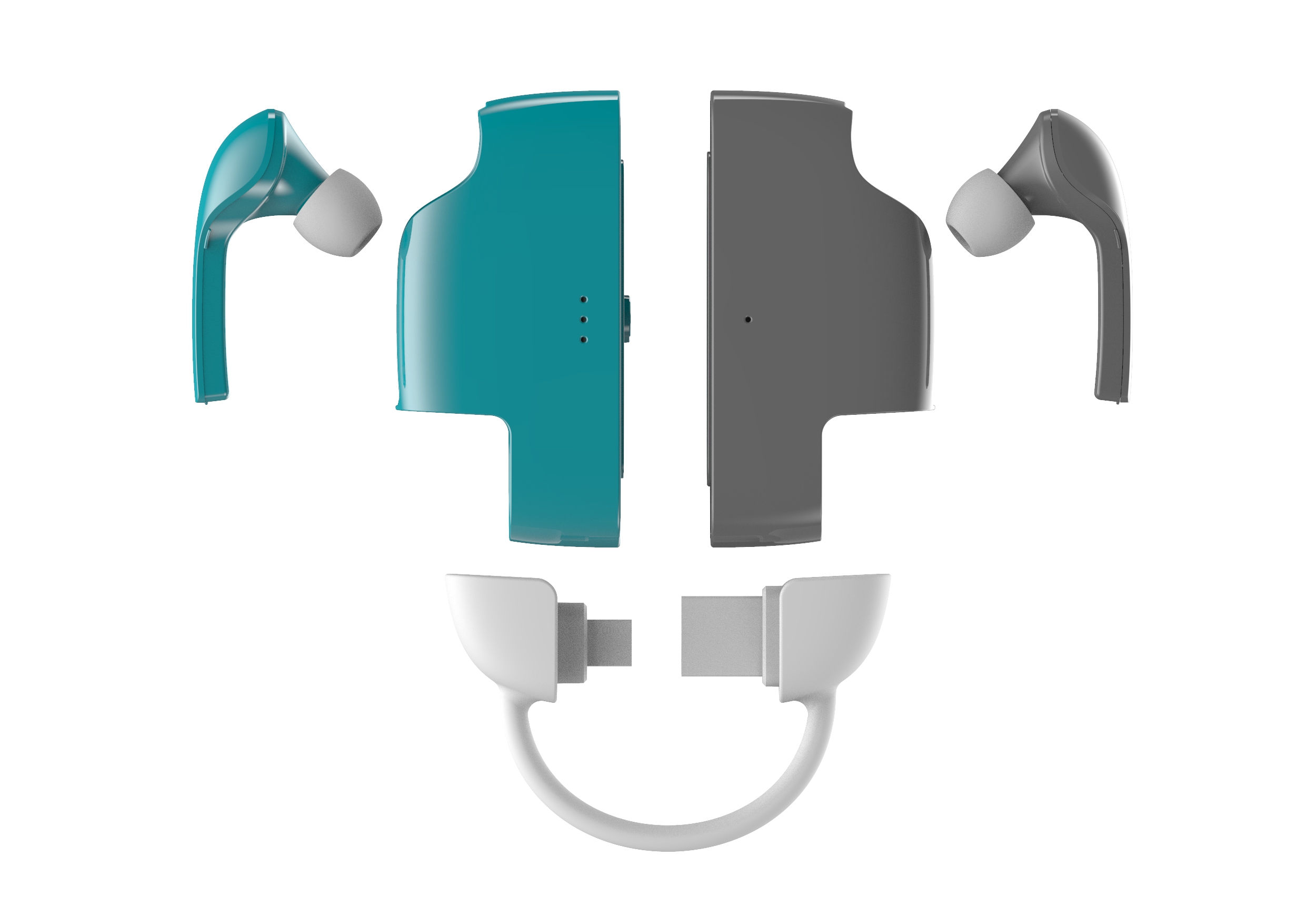 Portable Wireless Stereo Headphones