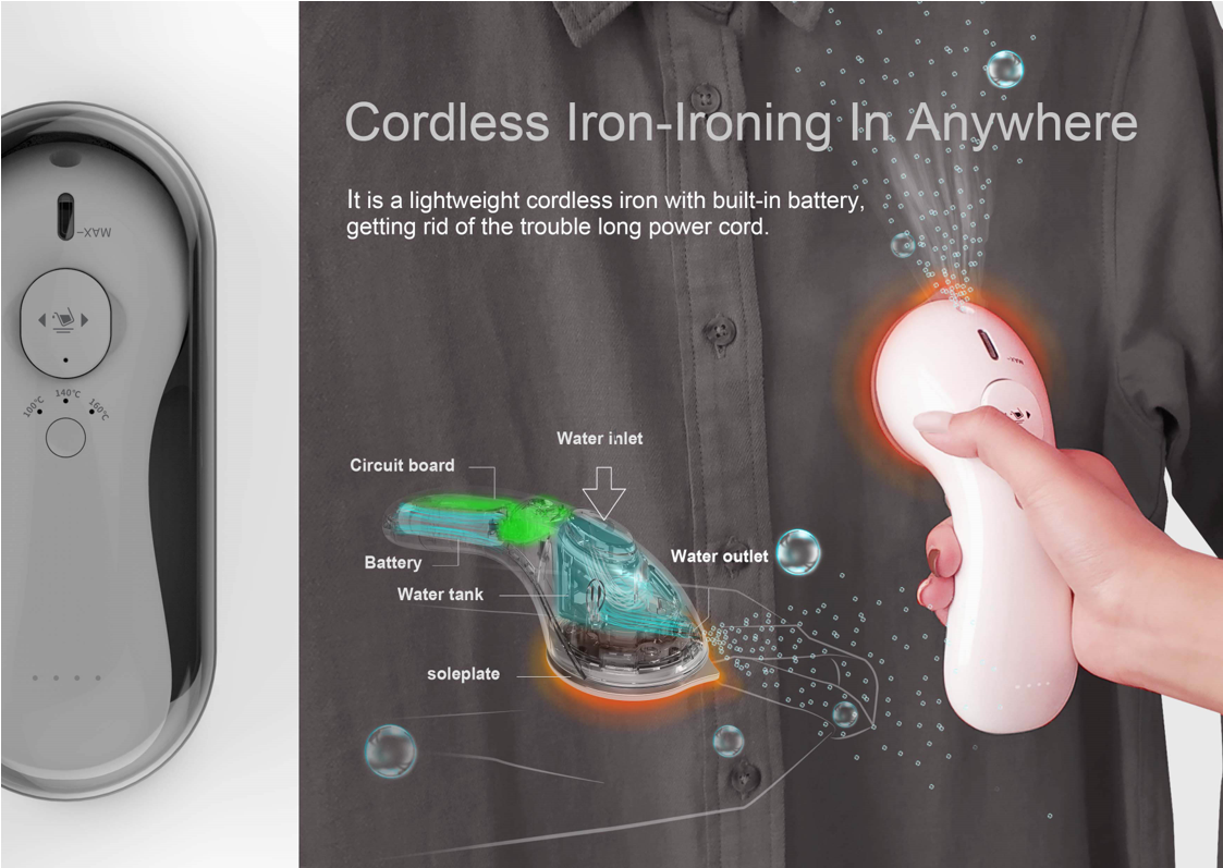 Cordless Electric Iron