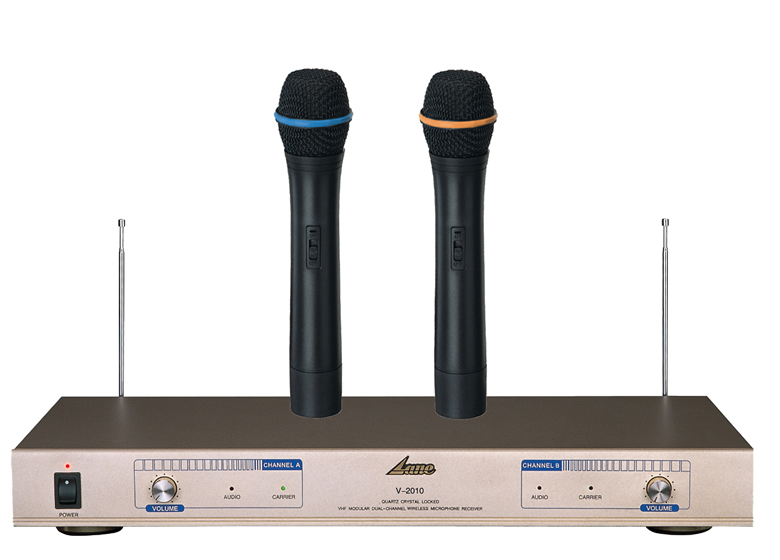 VHF Wireless Dual-Channel Microphone System