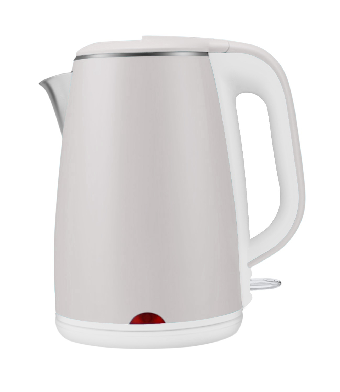 with button switch double layer Stainless Steel Eletric Kettle - Image 2
