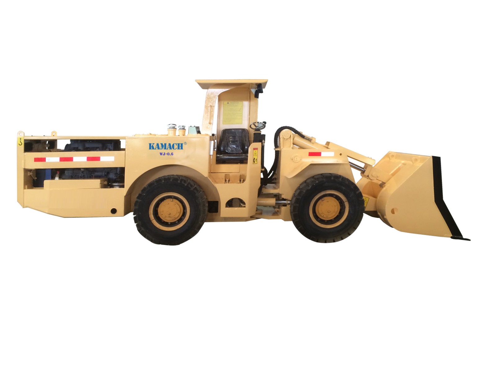 WJ-0.6 Mini Underground Wheel loader ( 0.6 cubic meter bucket, 1.2 ton loading capacity) - Image 3