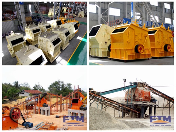 Impact crushing equipment assembly