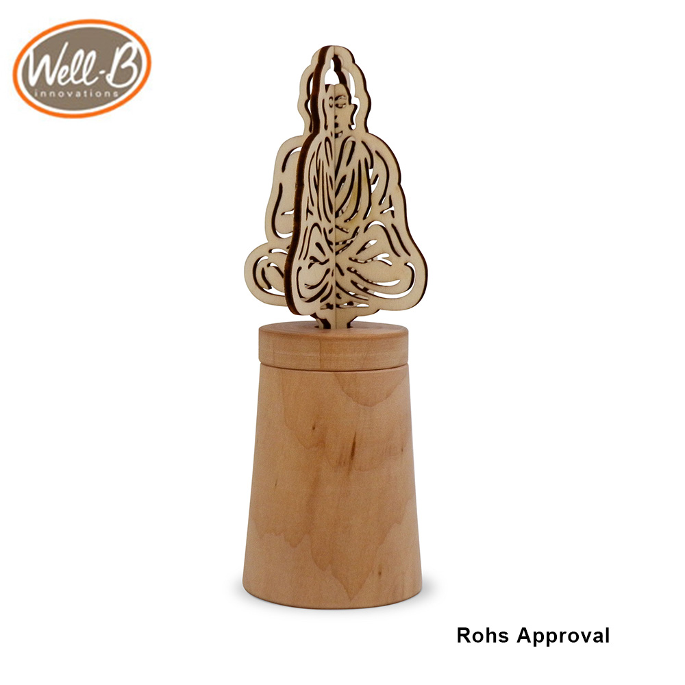 Wood Capillarity Buddha - Image 2