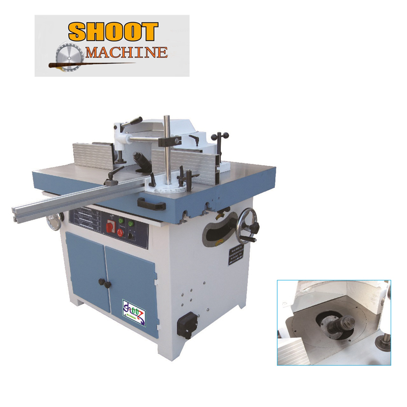 Wood-working Milling Machine with Tiltable Spindle - Image 3