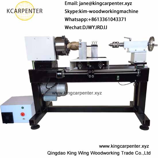 Wooden beads making CNC wood lathe machine - Image 6