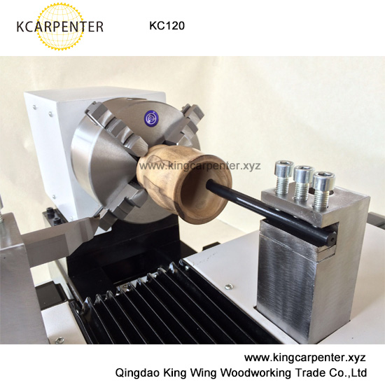 Wooden beads making CNC wood lathe machine - Image 4