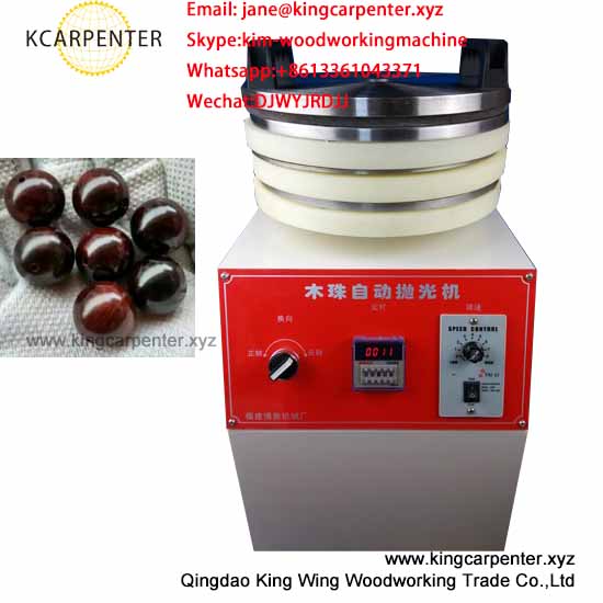 Automatic Wooden Bead Polishing Machine