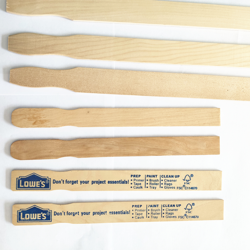 Wooden Paint mixing sticks - Image 3